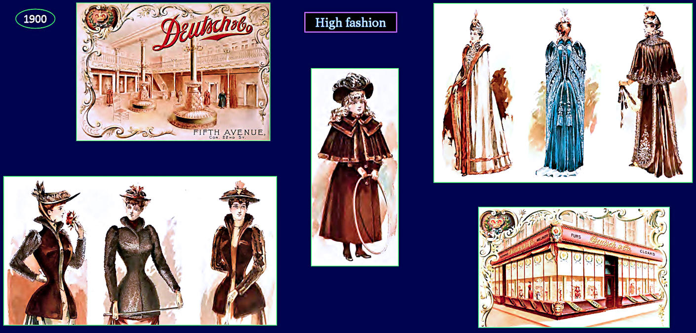 Fashions, 1900